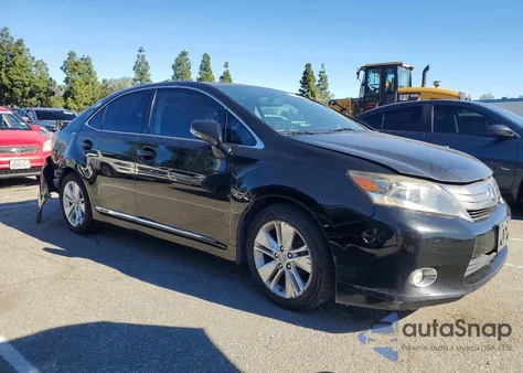 2010 Lexus Hs 250H z USA, uszkodzony, nr VIN JTHBB1BAXA2035566